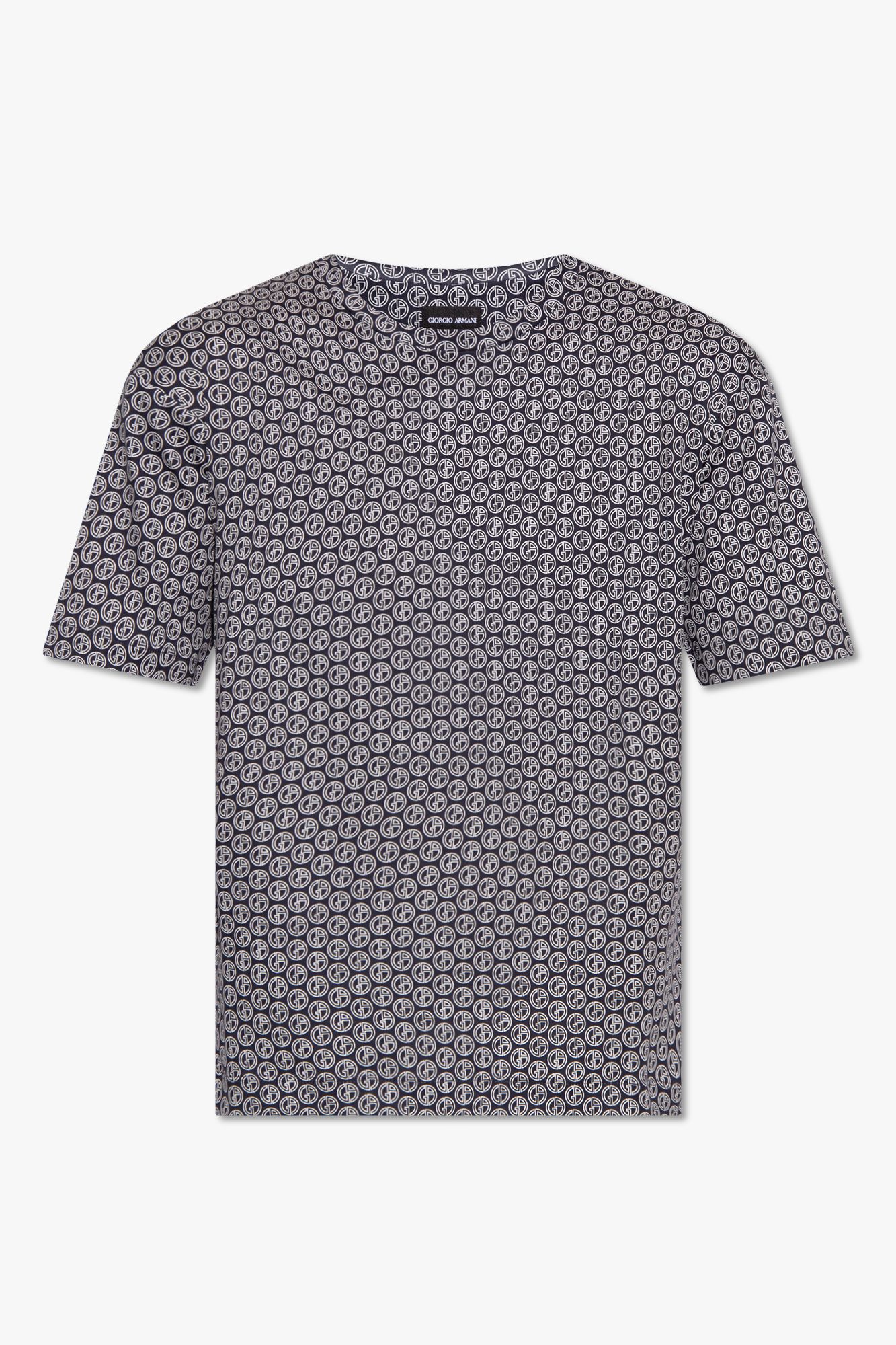 Giorgio Armani T-shirt with monogram | Men's Clothing | Vitkac